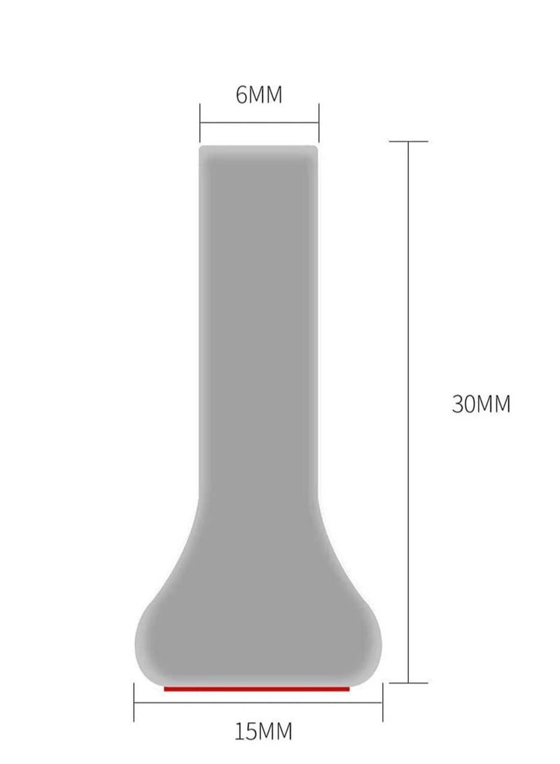 Collapsible Water Dam Self-Adhesive Shower Barrier for Bathroom and Kitchen, Waterproof Flow Block Seal Strip, Gray 1.2M Home Retention System - Image 5