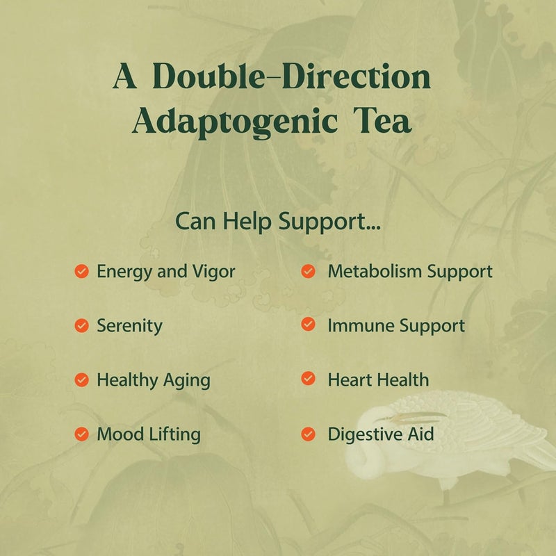 Dragon Herbs شاي دراجون هيربز سبرينغ دراجون لونغيفيتي - شاي عشبي متكيف مع جينوسيتما، شيزاندرا، جوجي، أستراجالوس، إلوثيرو، ولوان هان قوه - Image 4