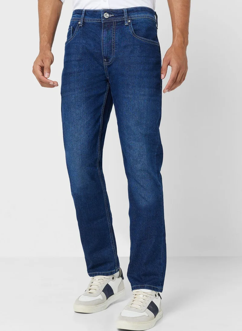 بيينغ هيومان Mid Wash Slim Fit Jeans
