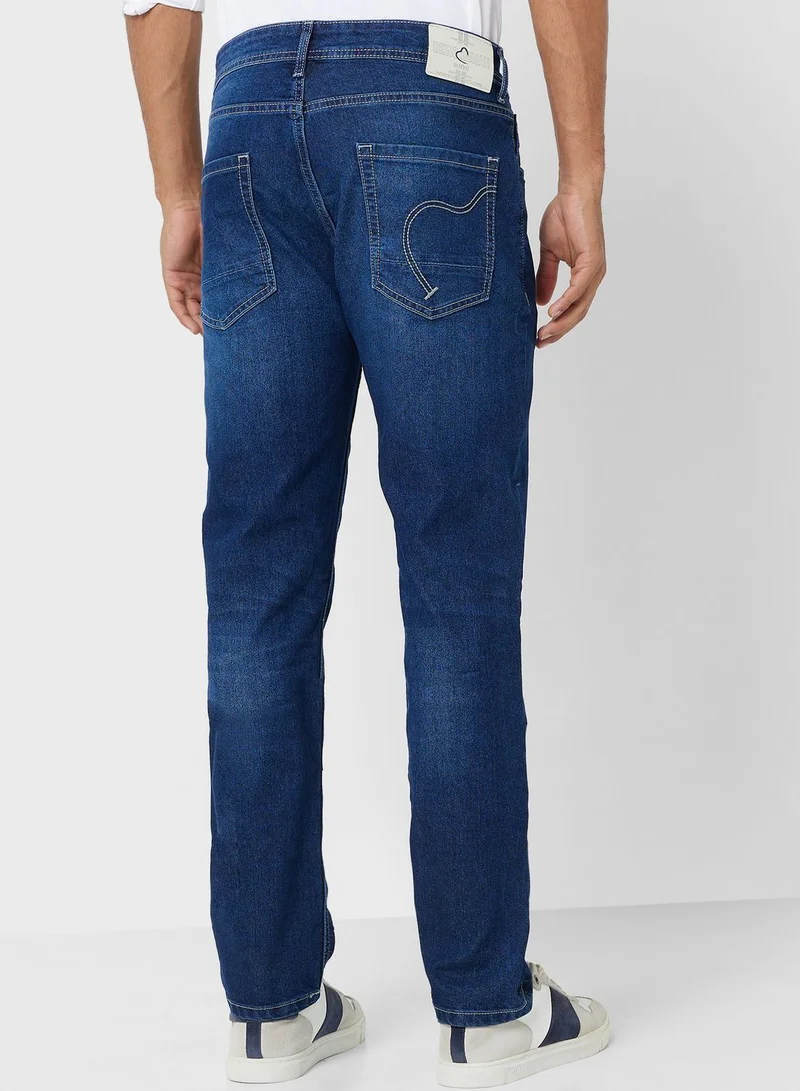 بيينغ هيومان Mid Wash Slim Fit Jeans