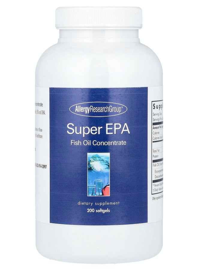 Super EPA Fish Oil Concentrate 200 Softgels - pzsku/Z125793CD43B79326BA2CZ/45/_/1729515222/b3a86d89-74f6-4efc-b1f9-8a25e5c8239f