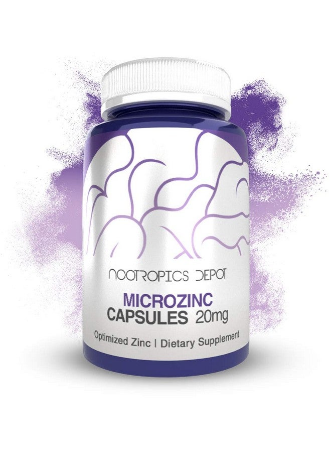 Nootropics Depot Microzinc Capsules ; 20Mg ; Optimized Zinc Supplement ; 30 Count - Image 2