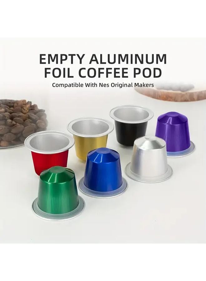 100 قطعة من كبسولات الإسبريسو الحمراء القابلة لإعادة الاستخدام المتوافقة مع آلات نسبرسو الأصلية - Image 3