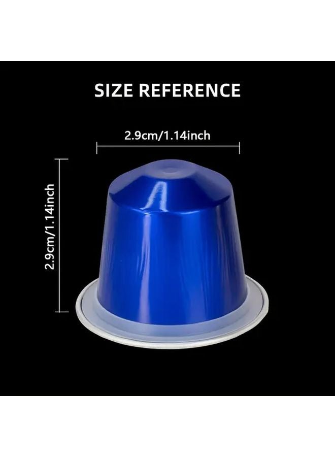 100 قطعة من كبسولات الإسبريسو الحمراء القابلة لإعادة الاستخدام المتوافقة مع آلات نسبرسو الأصلية - Image 4