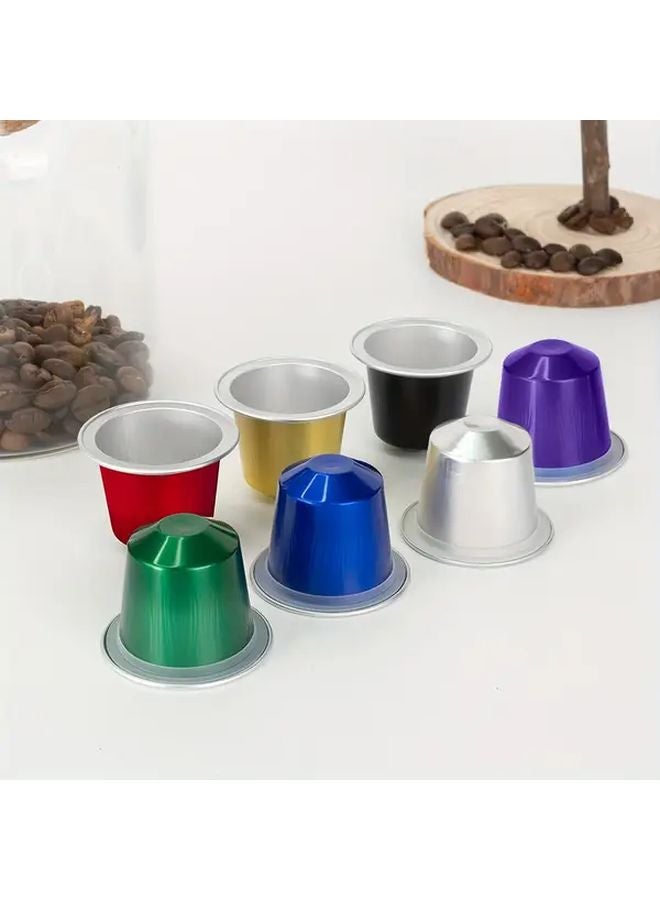 100 قطعة من كبسولات الإسبريسو الحمراء القابلة لإعادة الاستخدام المتوافقة مع آلات نسبرسو الأصلية - Image 2