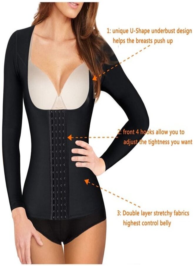 Generic - Waist Corset For Women. Shapewear Shaping Tummy Control Compression Underwear For Upper Arms - Image 1
