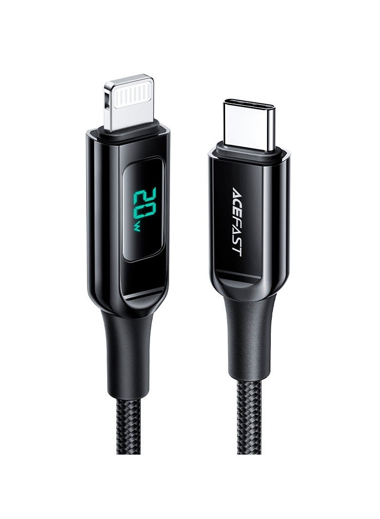 أسيفاست كابل بيانات الشحن C6-01 USB-C إلى Lightning - Image 1