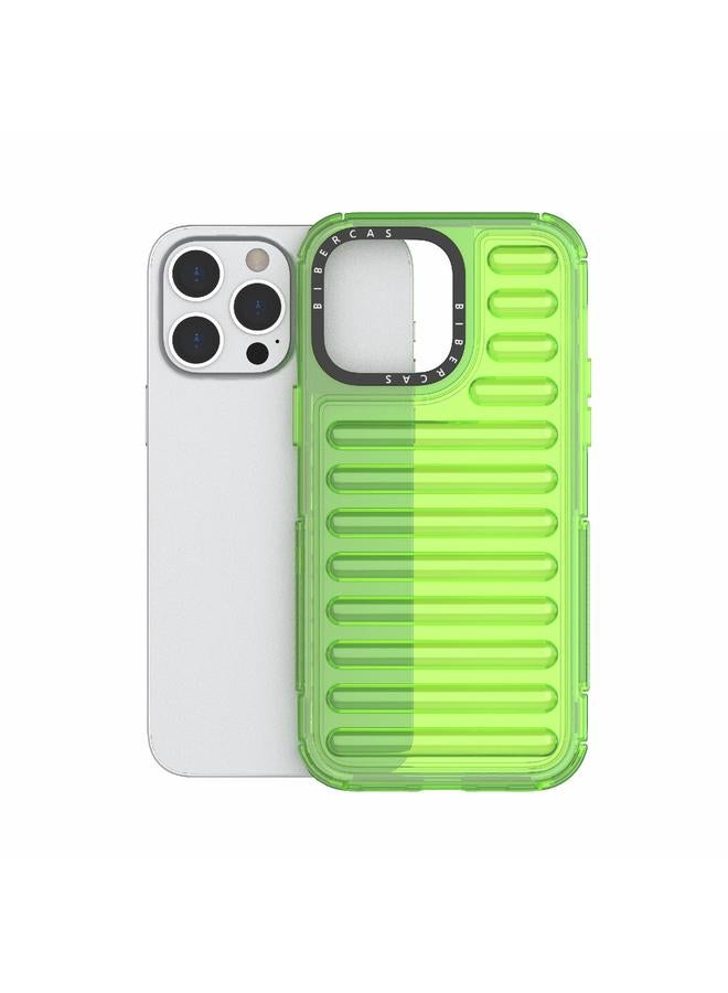 اس-توب جراب لهاتف iPhone 14 Pro Max، جراب هاتف هجين من مادة TPU عالية الشفافية مع وسادة هوائية من البولي كربونات - Image 4