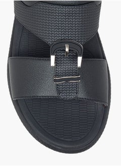 Le Confort Men Buckle Accent Slip-On Arabic Sandals  - Image 3