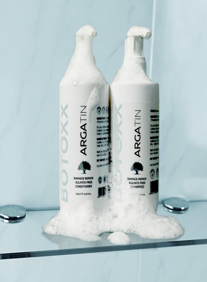 Argatin Botoxx Damage Repair Sulfate-Free Shampoo and Conditioner Combo (Shampoo 250ml +Conditioner 250ml) - Image 3