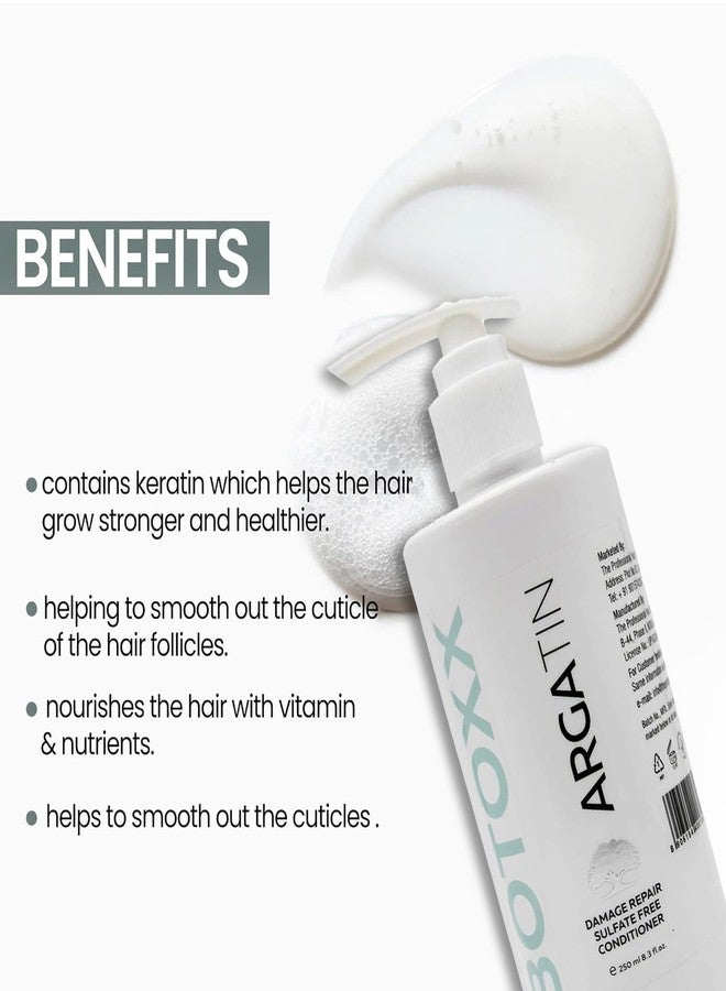 Argatin Botoxx Damage Repair Sulfate-Free Shampoo and Conditioner Combo (Shampoo 250ml +Conditioner 250ml) - Image 4