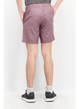 Tailor Vintage Men Drawstring Heather Short, Pink  - Image 2