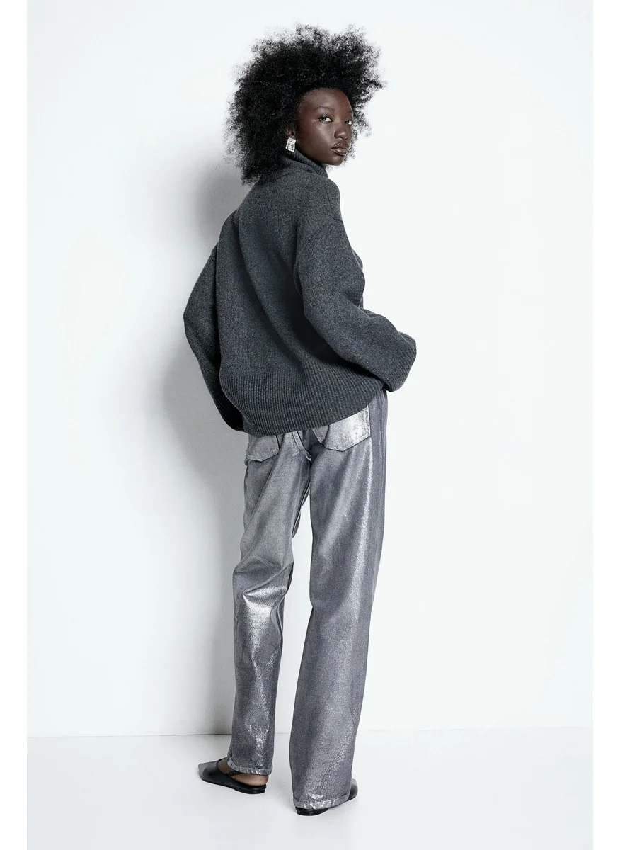 اتش اند ام Cashmere-Blend Polo-Neck Jumper