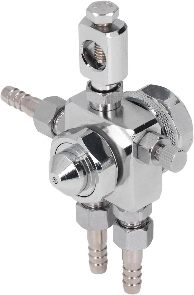 Mini Automatic Paint Sprayer 2mm Nozzle Stainless Steel Reduce Splatter Fan Circle Spray Pattern - Image 1