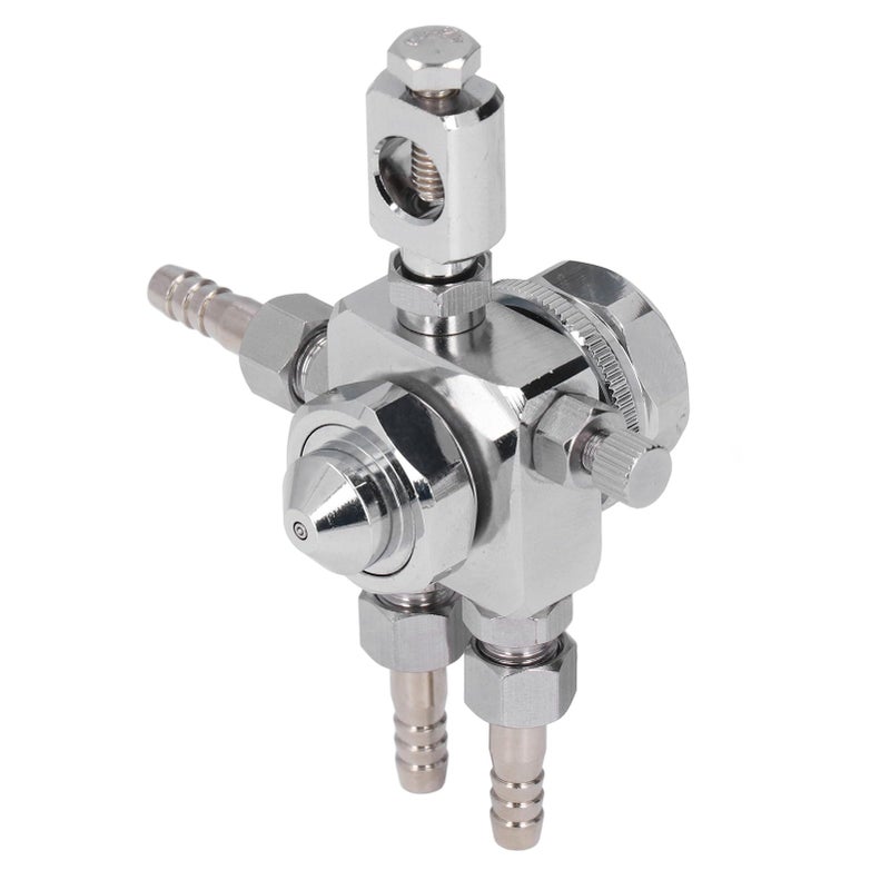 Mini Automatic Paint Sprayer 2mm Nozzle Stainless Steel Reduce Splatter Fan Circle Spray Pattern - Image 2
