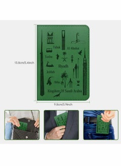 KASTWAVE Passport Card Holder PU Leather Passport Holder,  - Image 2