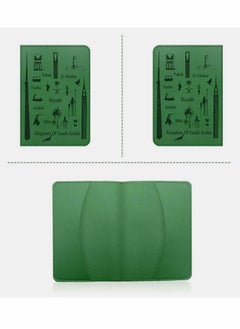 KASTWAVE Passport Card Holder PU Leather Passport Holder,  - Image 4