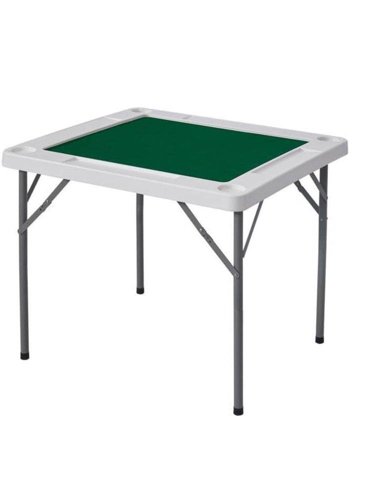 COOLBABY Outdoor Multi functional Portable Plastic Folding Table No Installation Simple Home Chess and Card Table