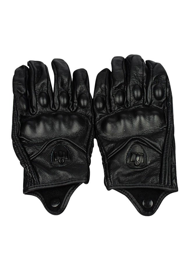 NIBEMINENT Motocross Racing Leather Gloves