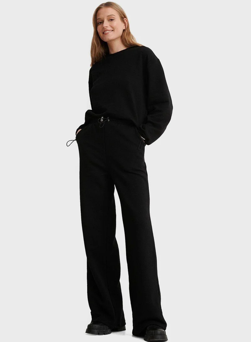 NA-KD Drawstring Sweatshirt