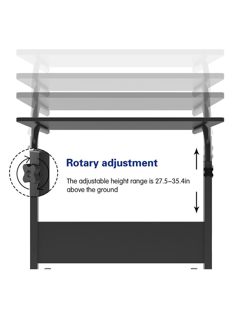Generic Portable Small Adjustable Stand Multifunction Mobile Bed Study Lifting Laptop Table  - Image 3