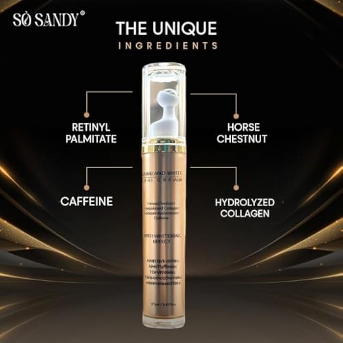 So Sandy Shine & White Eye Contour Brightening under eye cream, with Anti-aging effect. - Image 3