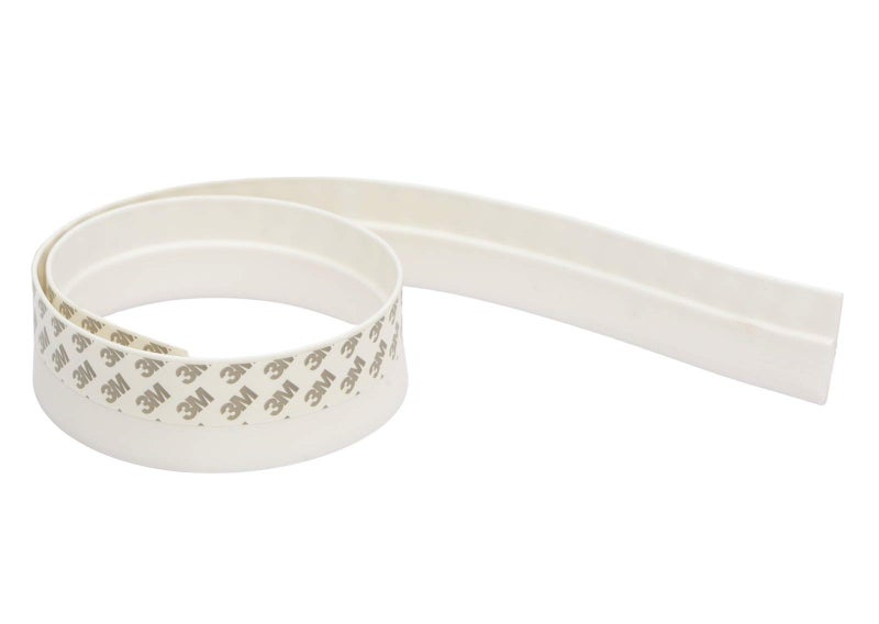 STORE 2508 Store2508 Flexible PVC Door Draft Guard ~ Door Sealer ~ Door Sealing Strip for Doors and Windows. with Adhesive Tape. Length – 100 Cm. Width – 45mm (White) - Image 2