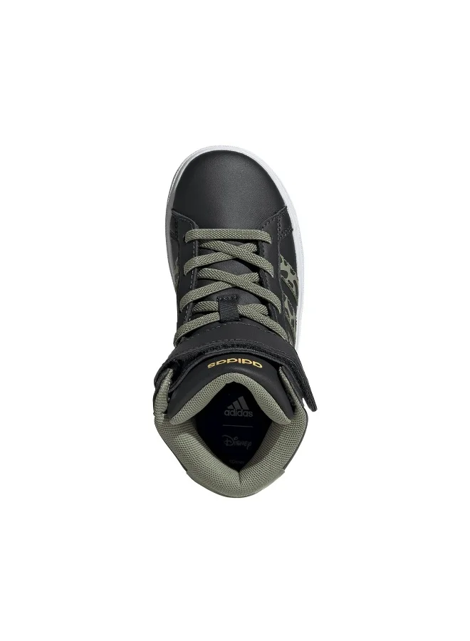 adidas Grand Court Mid Lionking K Grey Sportwear Shoes 10K