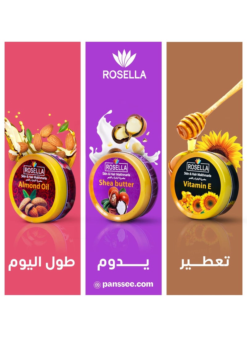 Rosella Skin & Hair Makhmaria With Shea Butter - 65 ML  - Image 3