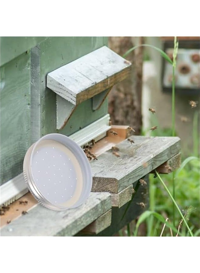 Kis 4pcs Bee Water Feeder Beekeeping Equipment, Metal Beehive Waterer Tool, Random Colors, Easy Installation for Beekeeper, Hive - Image 3