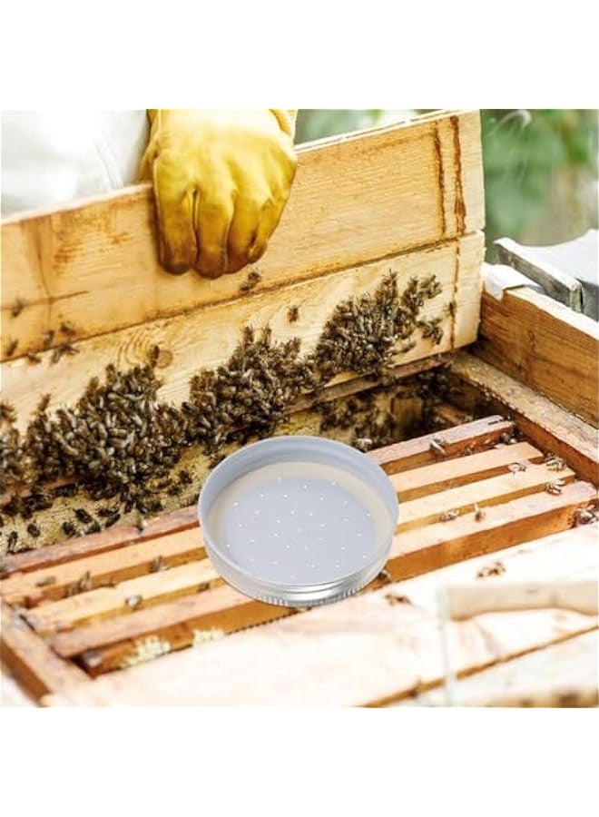 Kis 4pcs Bee Water Feeder Beekeeping Equipment, Metal Beehive Waterer Tool, Random Colors, Easy Installation for Beekeeper, Hive - Image 5