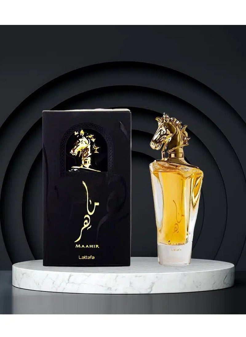 Lattafa Maher Gold by Lattafa - Eau de Parfum for Men and Women, 100ml  - Image 5