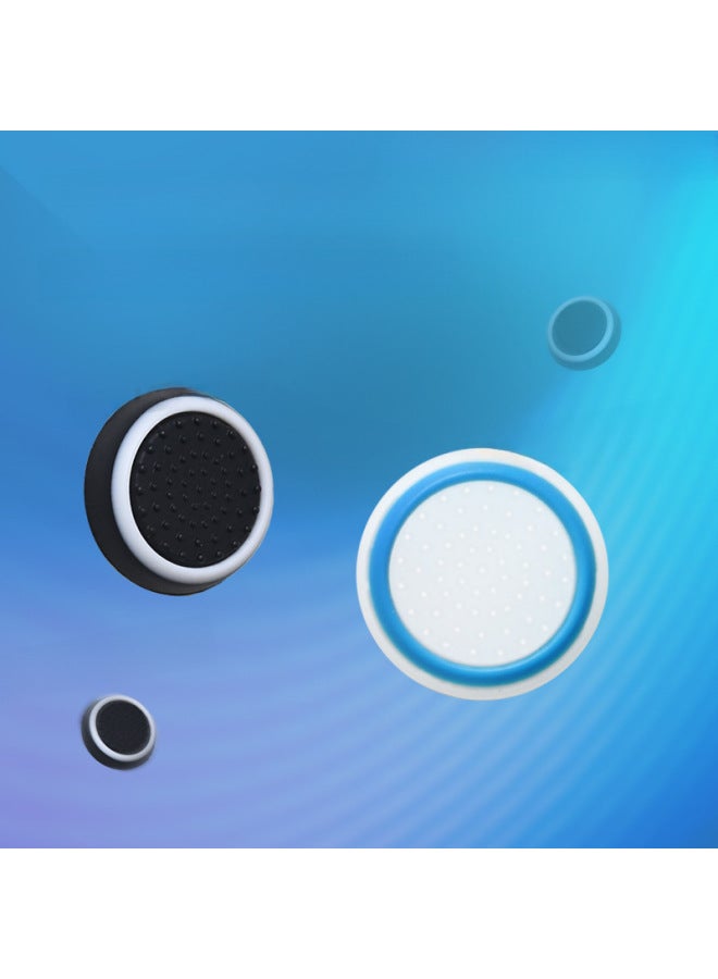 Ps5/ps4 Controller Joystick Cap Switch/xbox Joystick Cap Switch Pro Controller Button Accessories For Gaming Consoles-Product Color:Black Background Dark Blue Circle 05  - Image 3