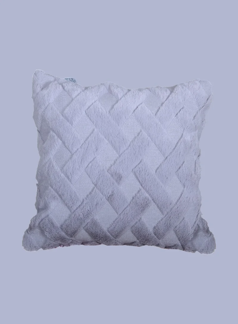 Donetella Cushion Cover,45X45 Cm (18X18 inch) 1-Pcs Decorative Throw Pillowcases Without Filler With Beautiful Abstract Art For Sofa Bed Living Room And Couch,Santa Blue