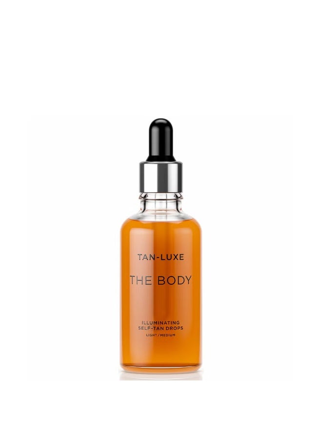 Tan-Luxe The Body Illuminating Self-Tan Drops 50ml - Light/Medium - Image 1