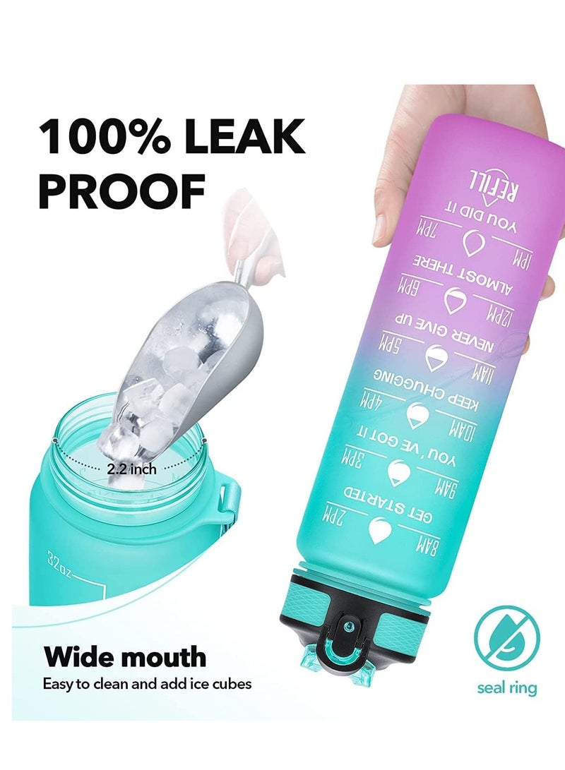 FFA SPORTS Fitness for All Sports Water Bottle with Time Marker  Leak proof 1L Water Bottle for Men Women and Office School Gym - Image 5