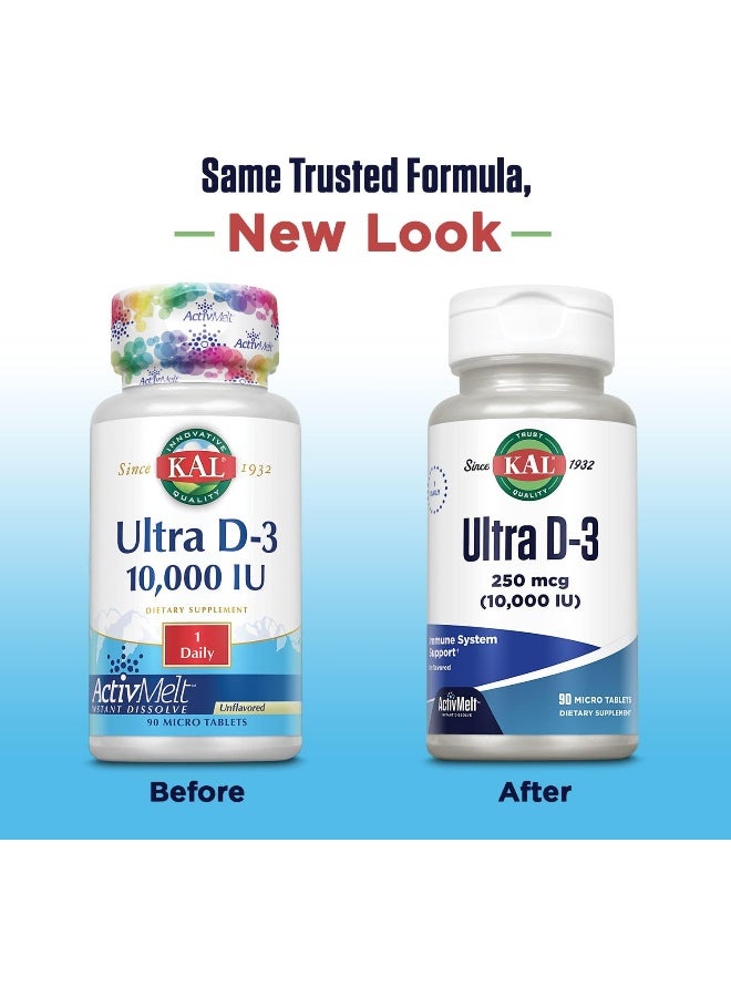 KAL Ultra D-3 Vitamin D Supplement for Adults - Image 2