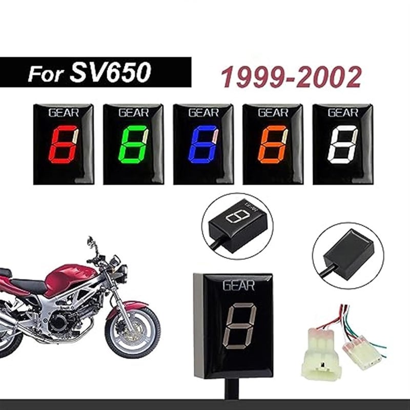 Wivplex 1-6 Gear Display Indicator for SV650 - Image 4