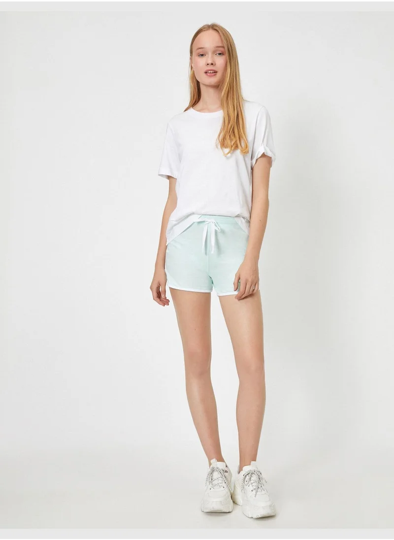 KOTON Tie Waist Shorts