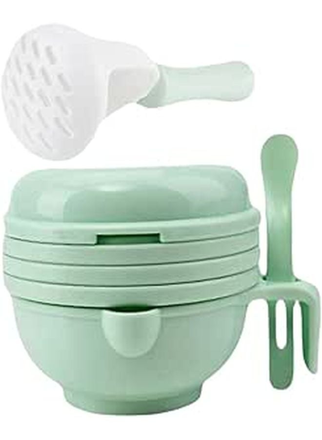 Food Mill Set Manual Grinder Multi Function Bowl For Puree And Grinding - Image 1