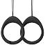 Ringke Finger Ring Phone Strap 2 Pack Soft Slim Lightweight Lanyard Durable Loop AntiSlip Silicone Wrist Strap Compatible with Phone Cases Keys Cameras and More Black Black - Image 2