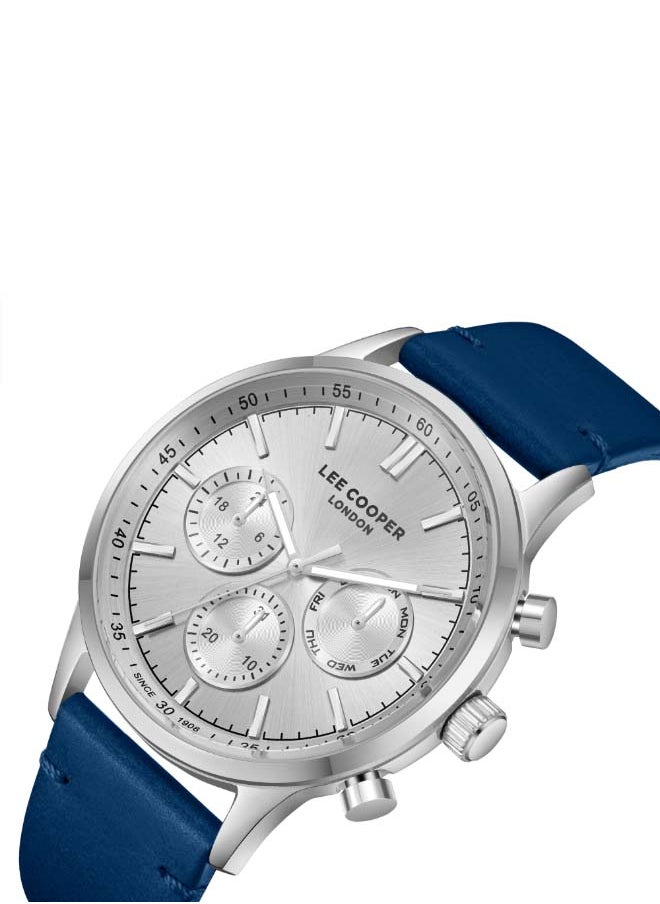 Lee Cooper Men Multi Function Silver Dial Watch - LC08001.339  - Image 1