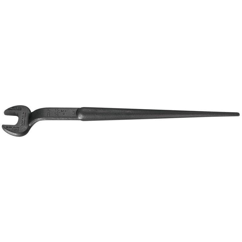Klein Tools 3231 Spud Wrench 1516Inch Nominal Opening 58Inch Bolt for Utility Nut 58Inch 78 to 316Inch Taper