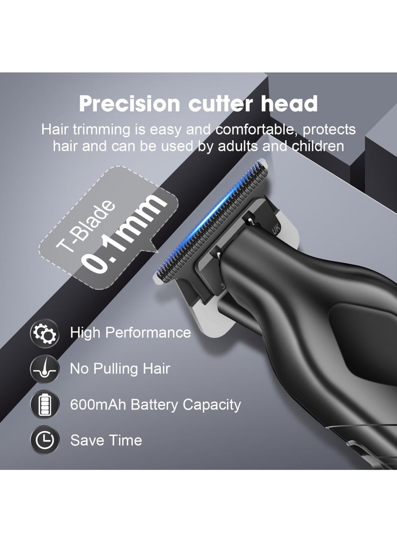 Zikra Hair Trimmer for Men Hair, Rechargeable Electric Beard Trimmer with 4 trimmer guards, Low Noise, USB Powered, Stainless Steel Blades, Ideal Gift for Men - Image 5