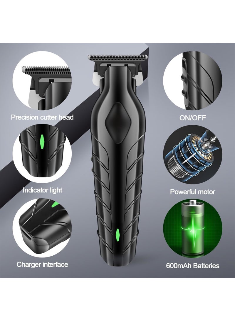 Zikra Hair Trimmer for Men Hair, Rechargeable Electric Beard Trimmer with 4 trimmer guards, Low Noise, USB Powered, Stainless Steel Blades, Ideal Gift for Men - Image 2
