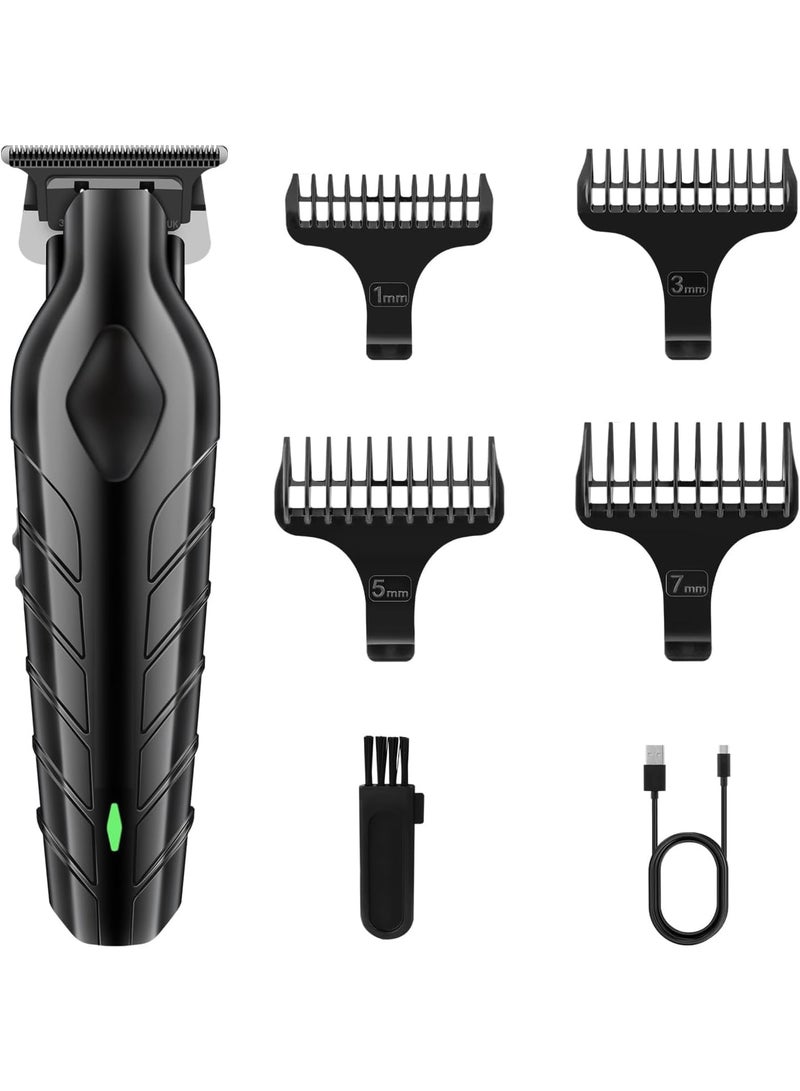 Zikra Hair Trimmer for Men Hair, Rechargeable Electric Beard Trimmer with 4 trimmer guards, Low Noise, USB Powered, Stainless Steel Blades, Ideal Gift for Men - Image 1