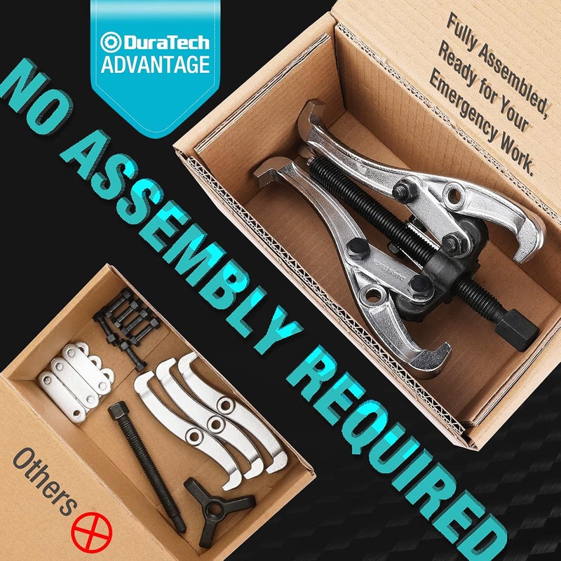 DURATECH 6-Inch 3-Jaw Gear Puller Tool - Image 2