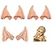 Kbraveo 3 Pairs Latex Soft Elf Ear Fake Ears Ear Tips for Halloween Cosplay Costumes Themed Party Accessories - Image 2