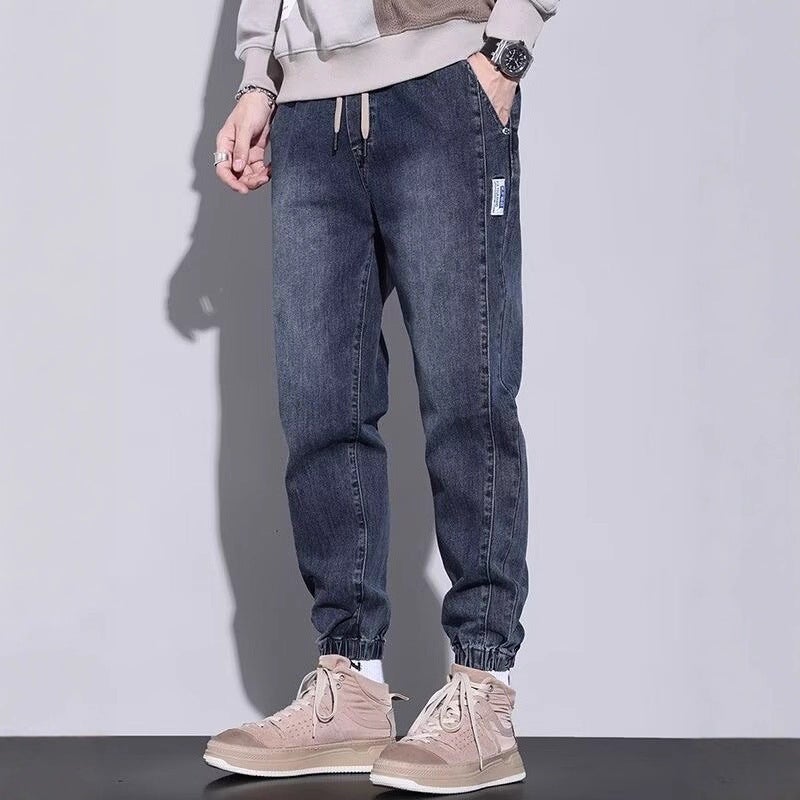 Unisex Classic Denim Jeans Loose Fit Daily Outdoor Wear - Image 2