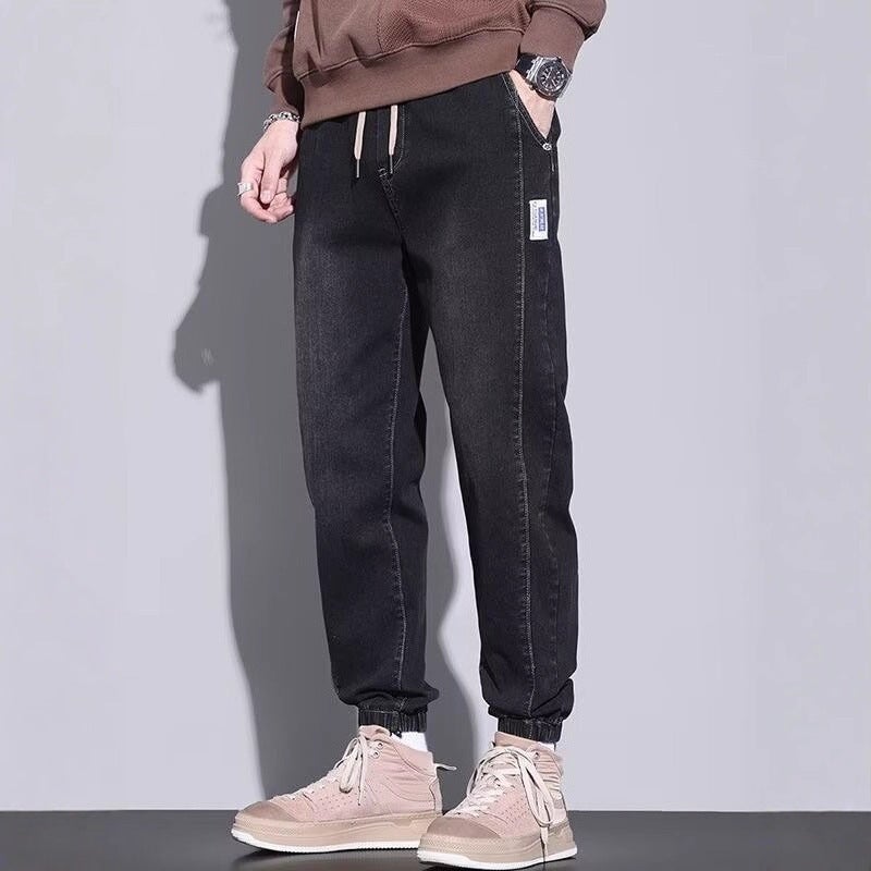 Unisex Classic Denim Jeans Loose Fit Daily Outdoor Wear - Image 4